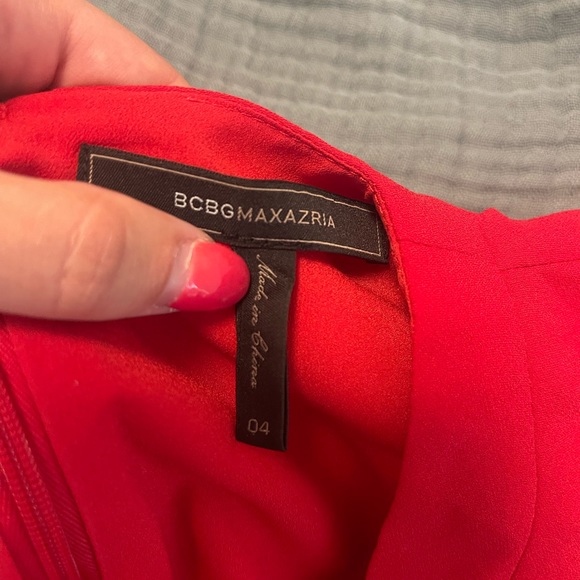 Red BCBG Cocktail Dress - Picture 3 of 3